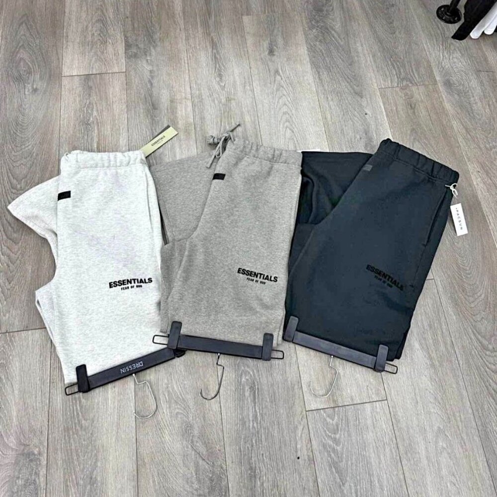 Bundle !! 3 Essentials sweatpants size medium NWT - image 1